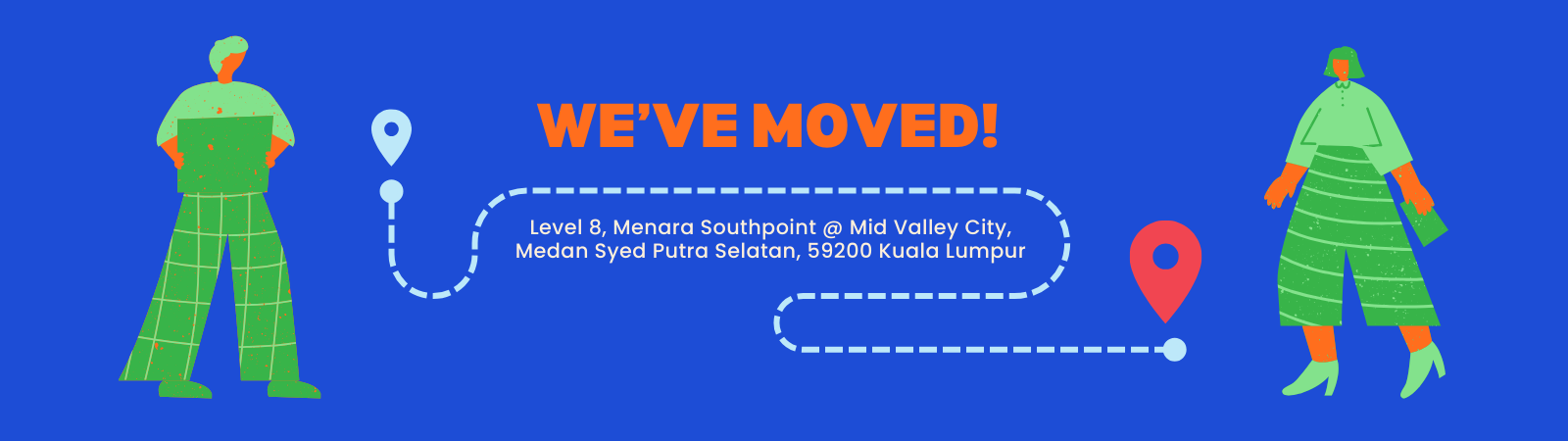 We've Moved!