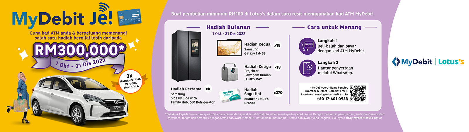 MyDebit Je with Your ATM Card at Tunas Manja Group