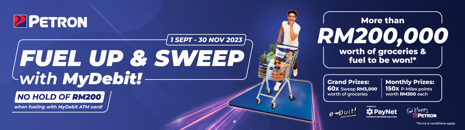 Feul Up and Sweep with MyDebit